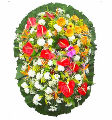 Coroa de flores em Adamantina Exclusiva B