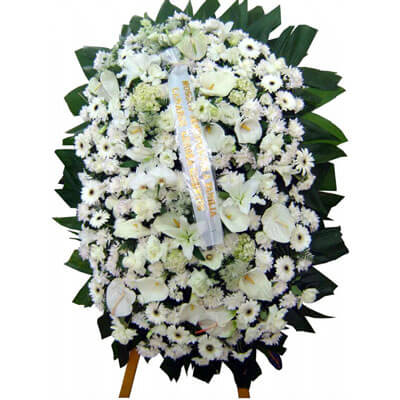 Coroa de Flores Funeral Morumbi Elegance E