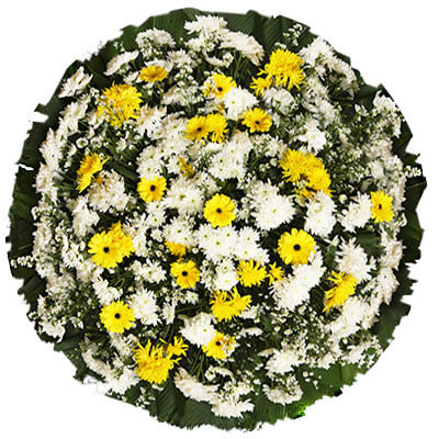 Coroa de Flores Cemitério Chora Menino Tradicional A