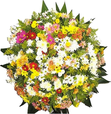 Coroa de Flores Tradicional B | Coroas 24 Horas