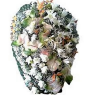 Coroa de Flores em Taquara Exclusiva W